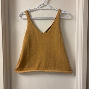 Nasty Gal Mustard Camisole Top